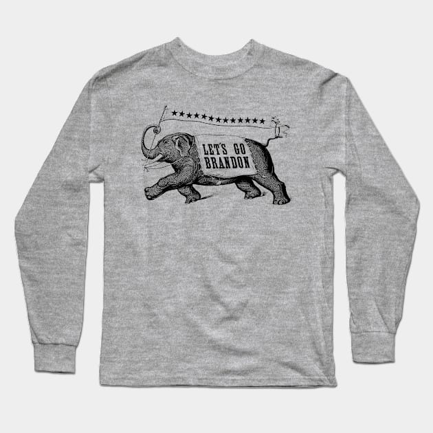 LETS GO BRANDON Long Sleeve T-Shirt by hamiltonarts